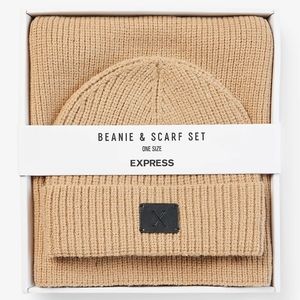 Knit Beanie & Scarf Gift Set